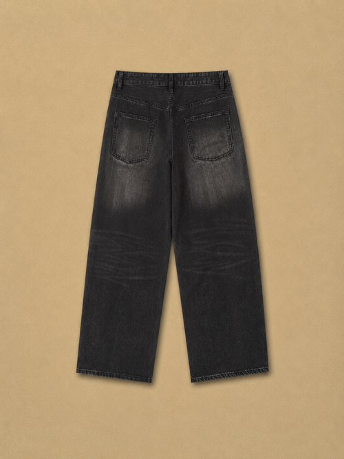 black baggy jean